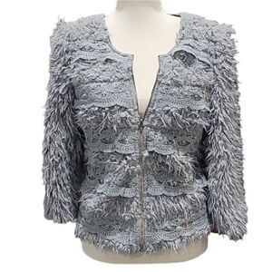 A'reve Gray Jacket(Size Medium)